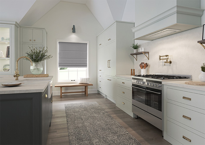 Soho, Steel - Twist&Fit Roman Blind - Image 7